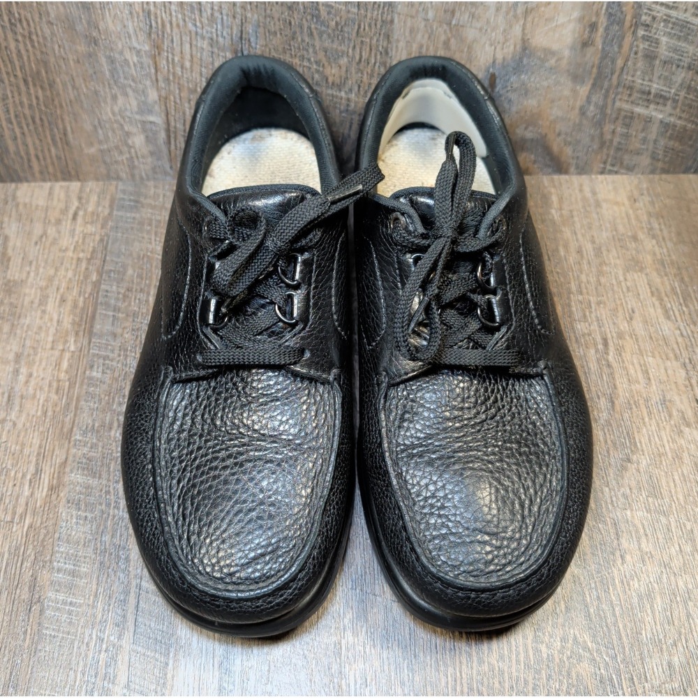 SAS Bout Time Men's Size 11 WW Black Comfort Leather Walking Shoes Sneakers - Picture 4 of 14